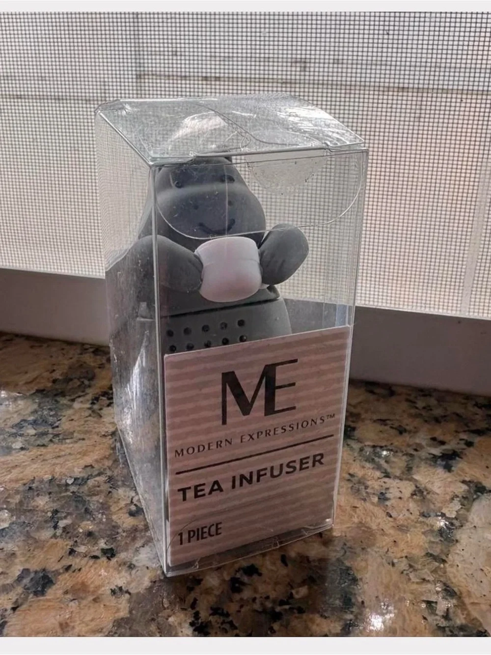 Cute Hippo Tea Infuser - Gray